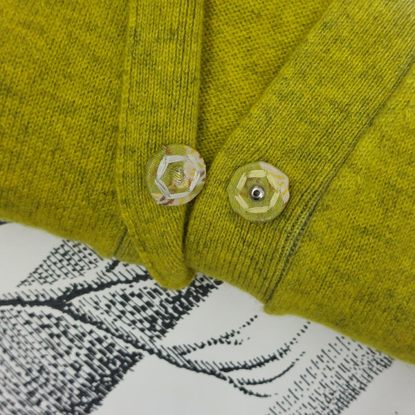 Cashmere Cardigan Elena - Tye-Dye Brights OEKO 100