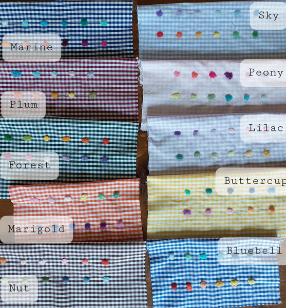 Girls dress 'Palloncino MC Flowers' Cotton Poplin