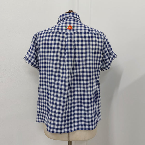 Shirt 'Bettina Flowers' Linen