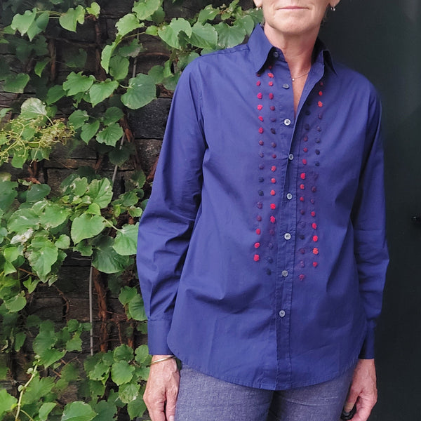 Shirt 'Micia Dots' 100% Cotton Poplin