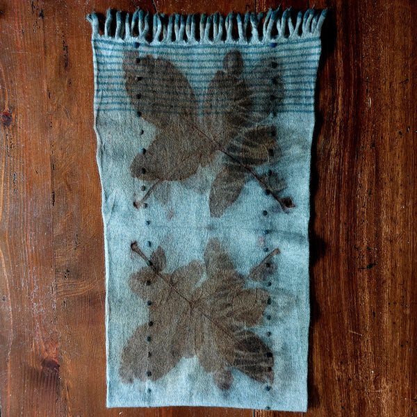 Cashmere Infinity Scarf 'Giro Eco'  Walnut