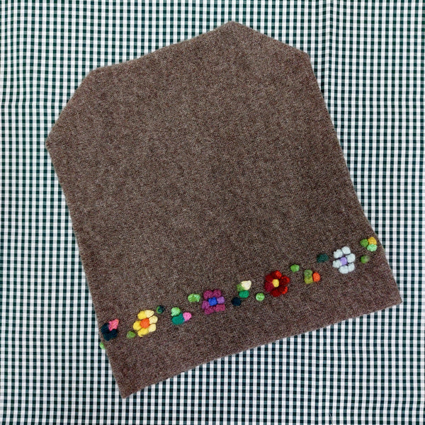 Cashmere Hat 'Caty Flowers '