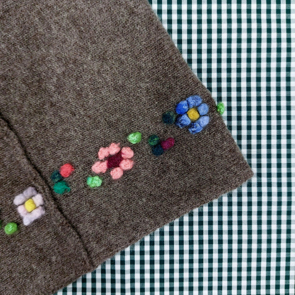 Cashmere Hat 'Caty Flowers '