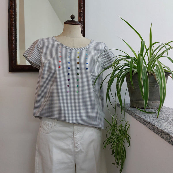 Top 'Vicki Dots' Poplin