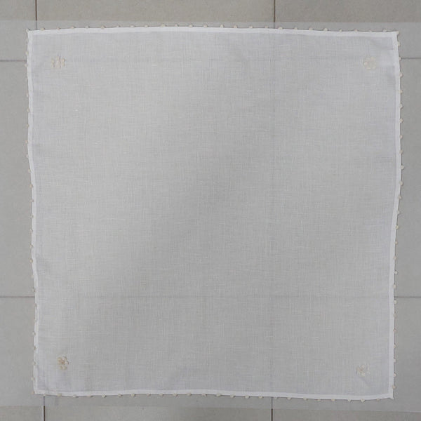 Baby Swaddle Dots & Flowers Pergamena linen