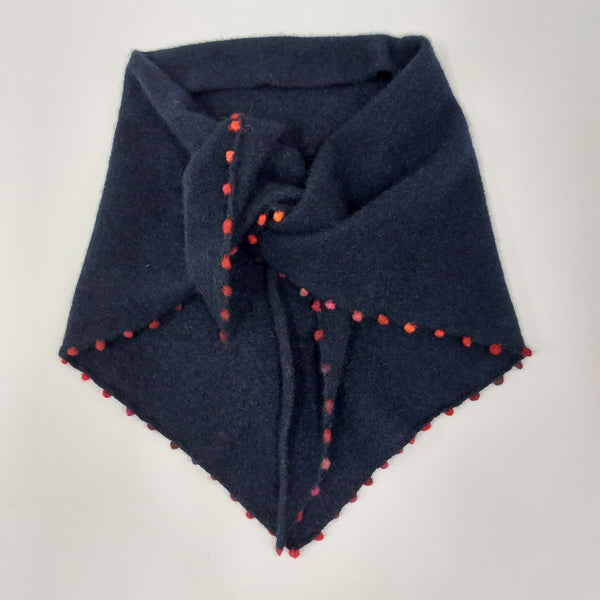 Sciarpa triangolare in cashmere 'Patty'