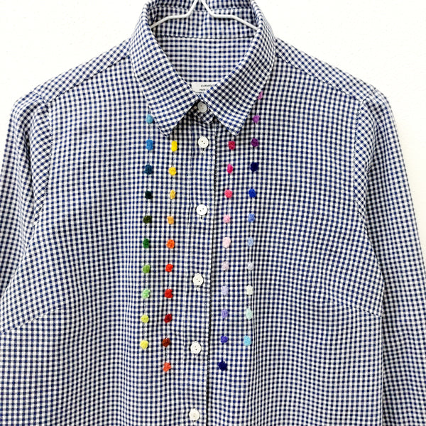 Shirt 'Bettina ML Dots' Cotton Flannel