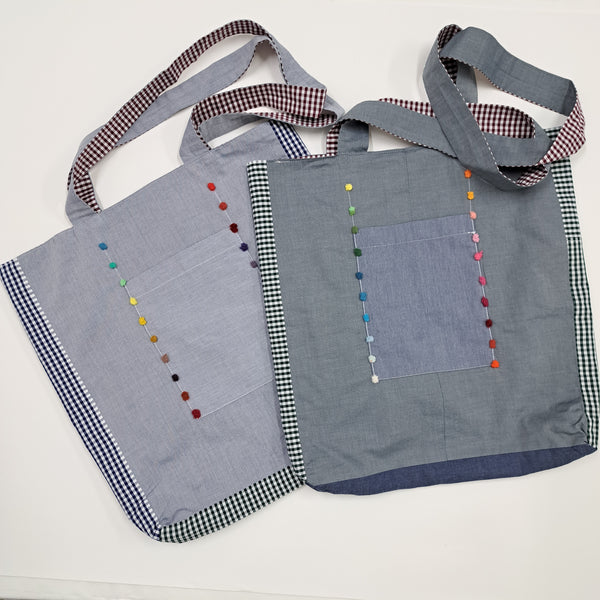 Pronta Consegna - Shopper Reversibile in Cotone
