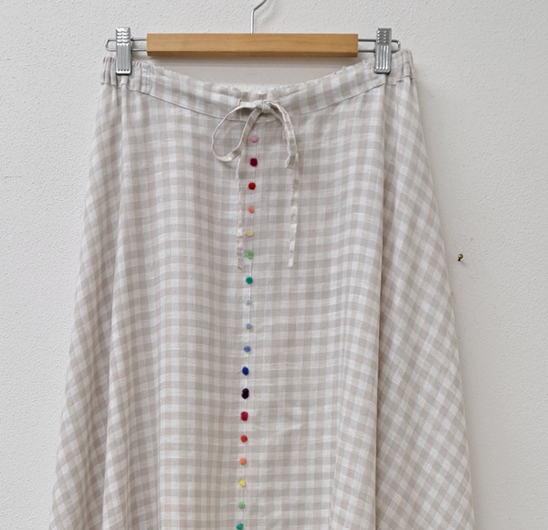 Skirt 'Luna Dots' Linen
