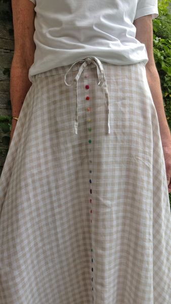 Skirt 'Luna Dots' Linen