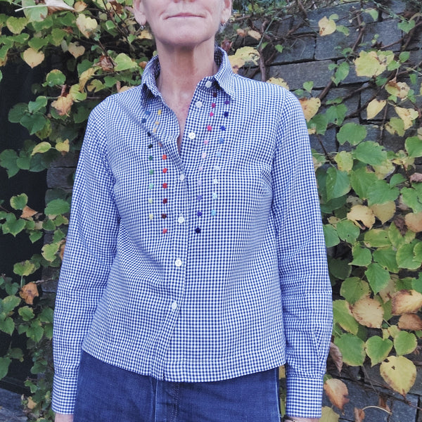 Shirt 'Bettina ML Dots' Cotton Flannel