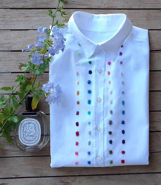 Shirt 'Micia Dots' 100% Cotton Batista