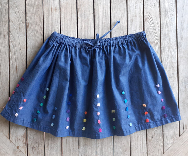 Girls Skirt 'Ruotina' Denim