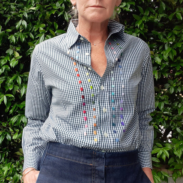 Shirt 'Micia Dots' 100% Cotton Poplin