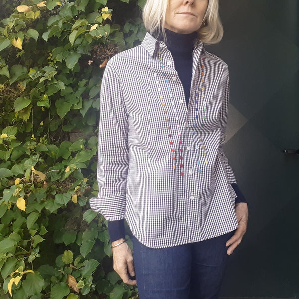 Shirt 'Micia Dots' 100% Cotton Poplin