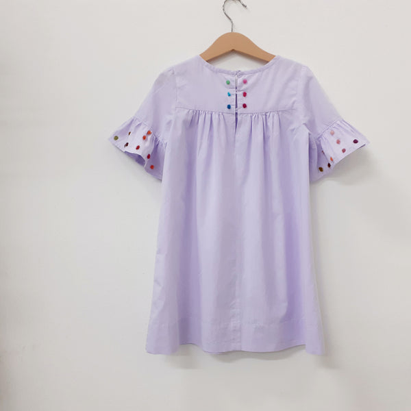 Girls dress 'Riccio'  Cotton Poplin