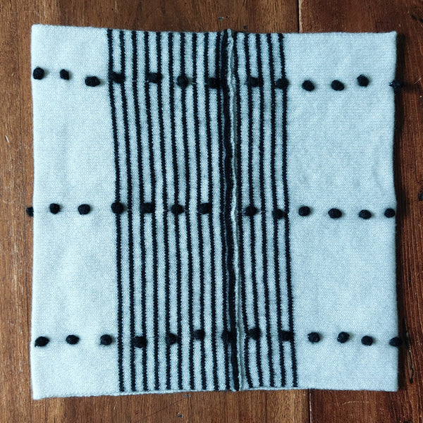 Cashmere Neck warmer 'Lola Graphic'