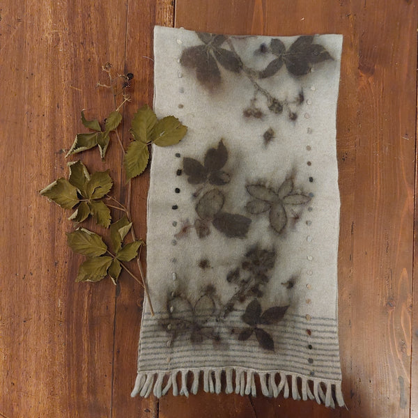 Cashmere Infinity Scarf 'Giro Eco'  Blackberry