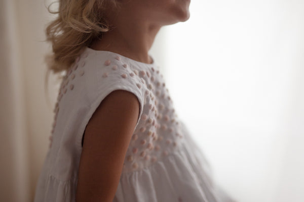 Girls Special day dress 'Rosalina' Linen