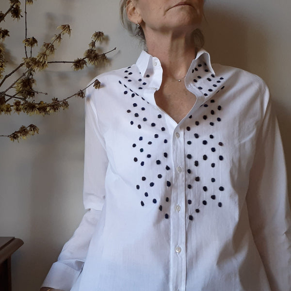 Sample Sale - Shirt 'Micia Dots' Cotton Batista