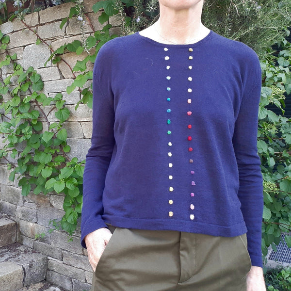 Womens Knit 'Chiara' 100% Linen