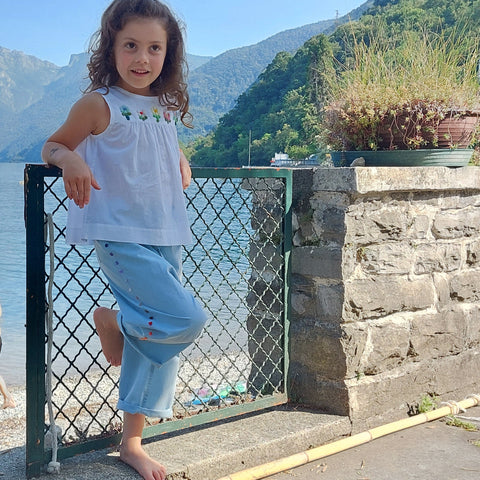 Sample Sale - Childs Trousers 'Pino'  Cotton