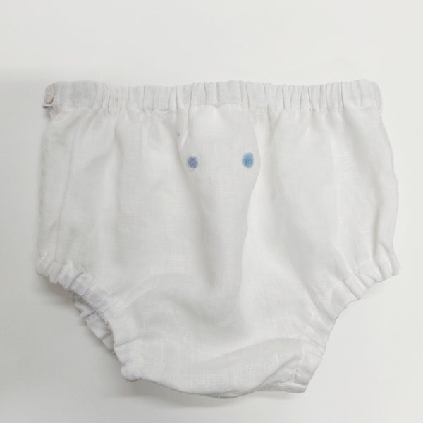 Baby Dress & Panties 'Polpetta Dots' Linen