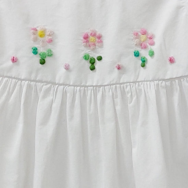 Baby Romper 'Topolino Flowers' Linen