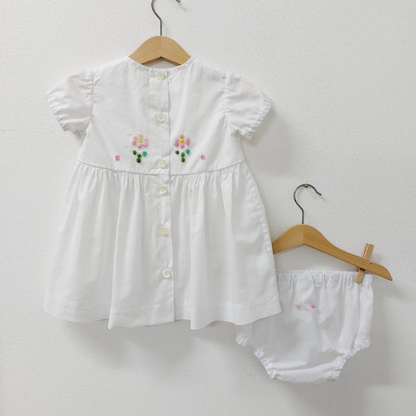 Baby Dress & Panties 'Polpetta Flowers' Batista