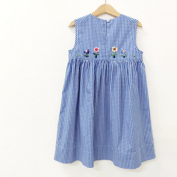 Girls dress 'Pallina Flowers' Cotton Poplin