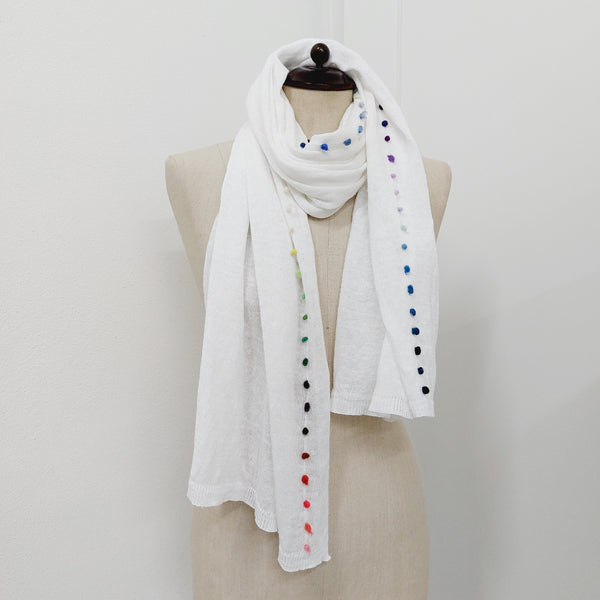 Scarf 'Grace Dots' Lino