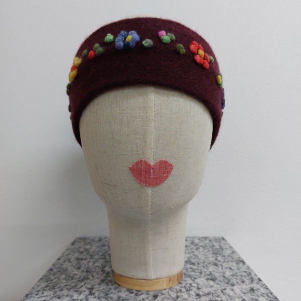 Womens Headband Rei Flowers Cashmere