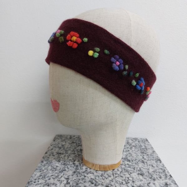 Womens Headband Rei Flowers Cashmere