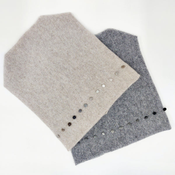 Cashmere Hat 'Caty Dots ' Ready Delivery