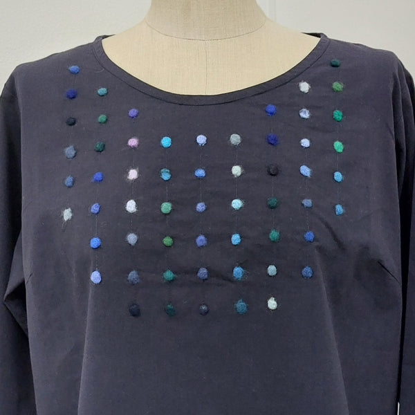 Sample Sale - T-shirt 'Eva Dots' Cotton Batista