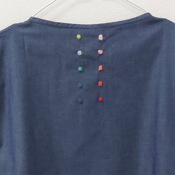 Sample Sale - T-shirt 'Eva Dots' Denim