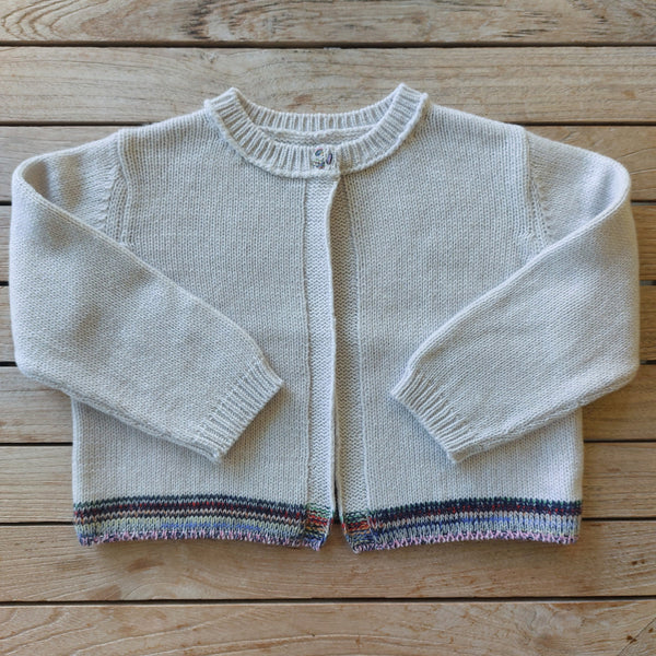 Sample Sale - Childs Cardigan 'Bambi ' Cashmere