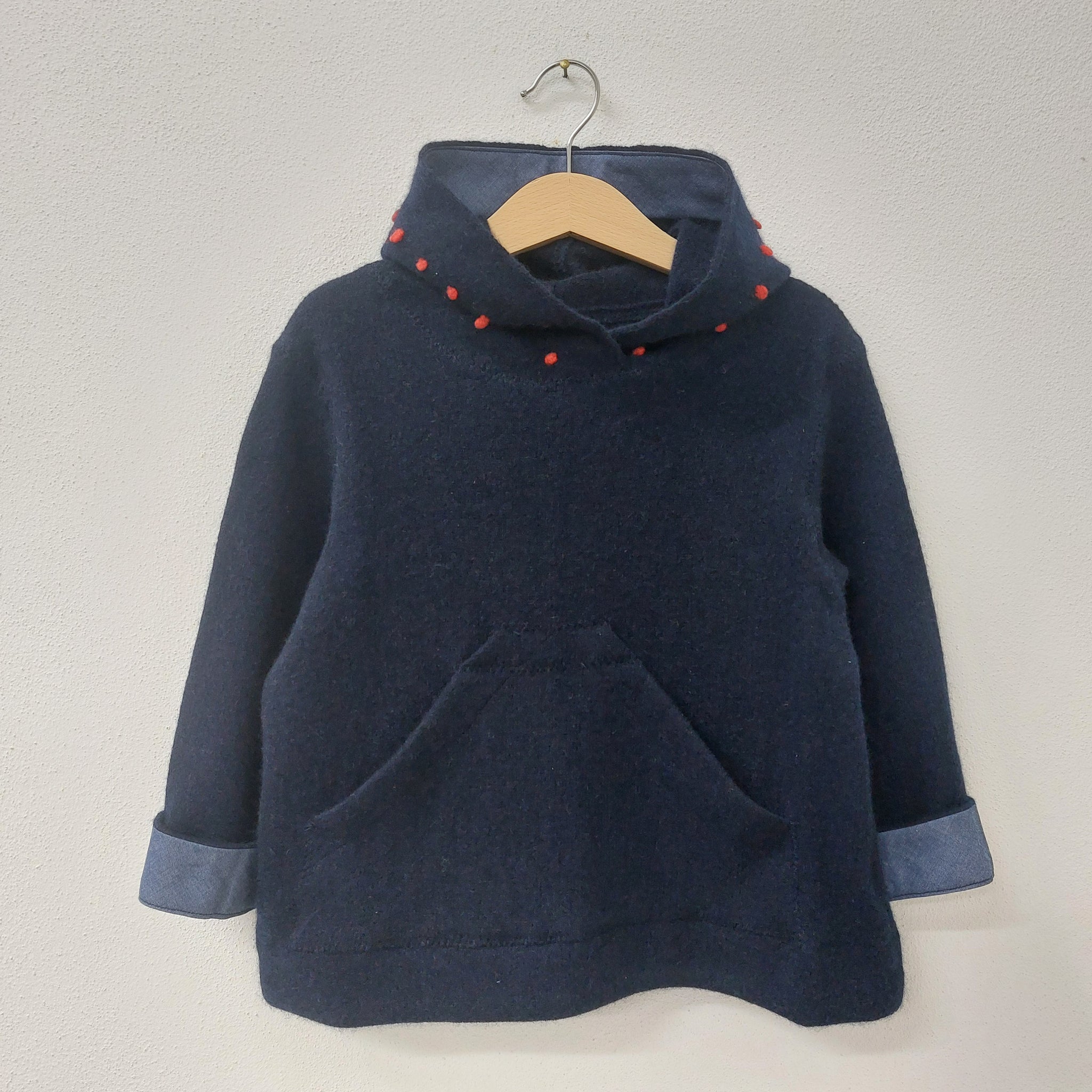 Sample Sale - Childs Cashmere Hoody 'Cappuccino'