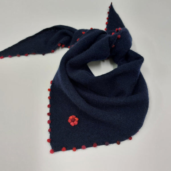 Womens Triangle scarf 'Patty' Cashmere