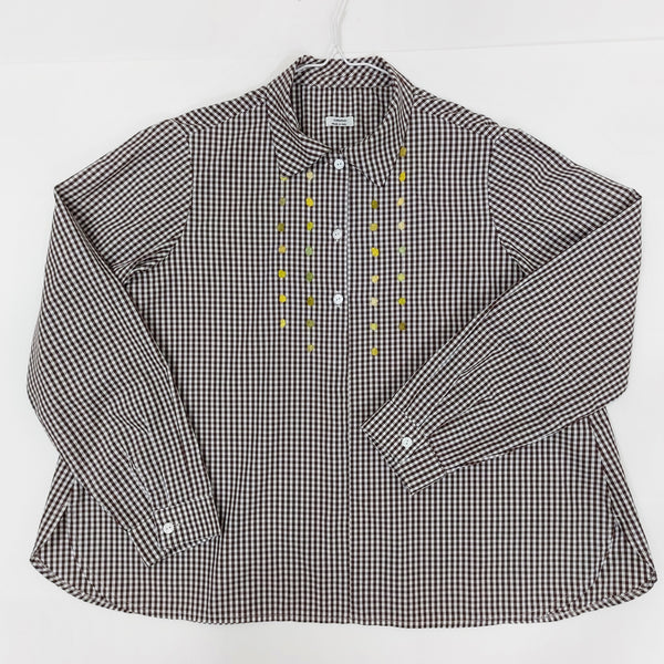 Womens shirt 'Ally ML Dots ' Poplin