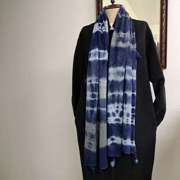 Sample Sale - Cashmere Scarf Tye-Dye 'Mani'