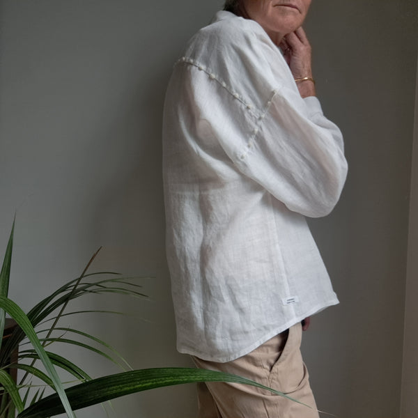Shirt 'Dora Dots' Pergamena Linen