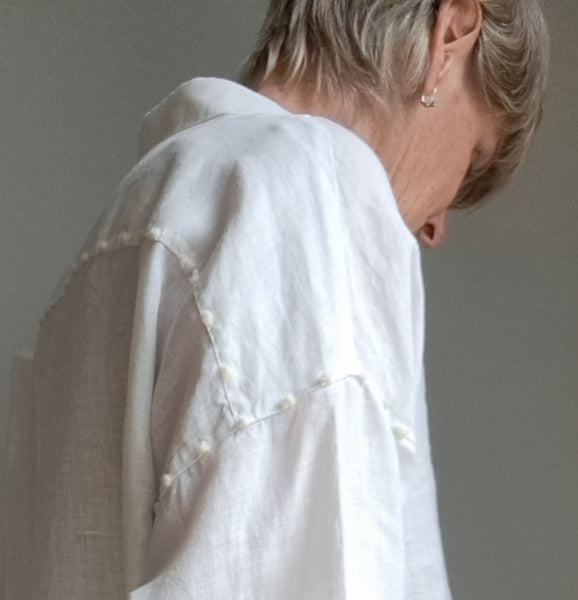 Shirt 'Dora Dots' Pergamena Linen