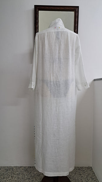 Sample Sale - Shirt Dress in Light Linen