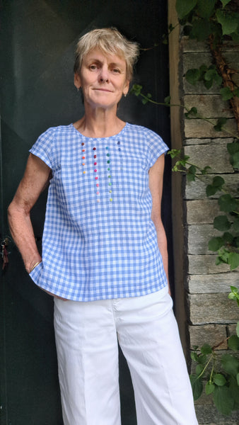 Saldo Capi Campioni - Top donna ' Vicki ' Lino