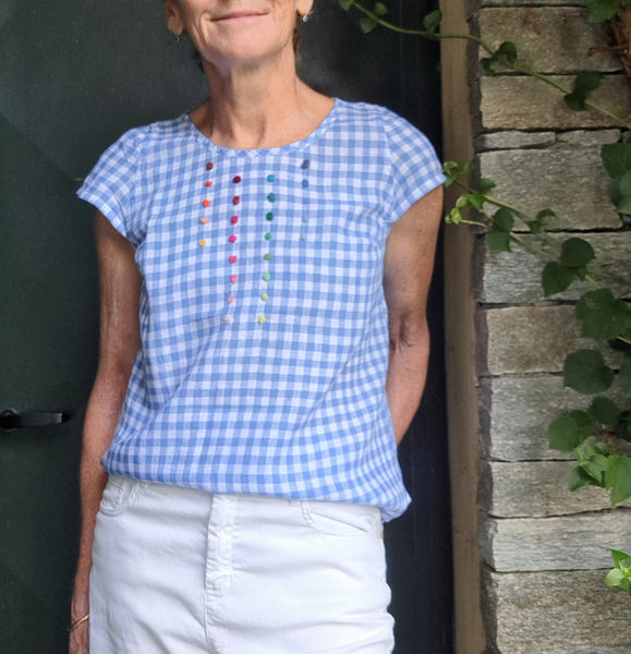 Saldo Capi Campioni - Top donna ' Vicki ' Lino