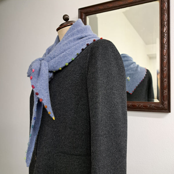   Sciarpa triangolare in cashmere 'Patty' Pronta Consegna