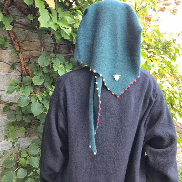 Cashmere Triangle scarf 'Patty'