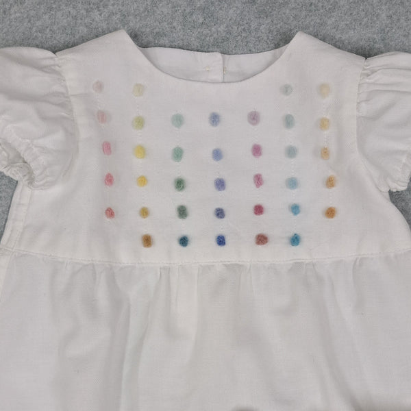 Baby Romper 'Topolino MC Dots' Cotton flannel