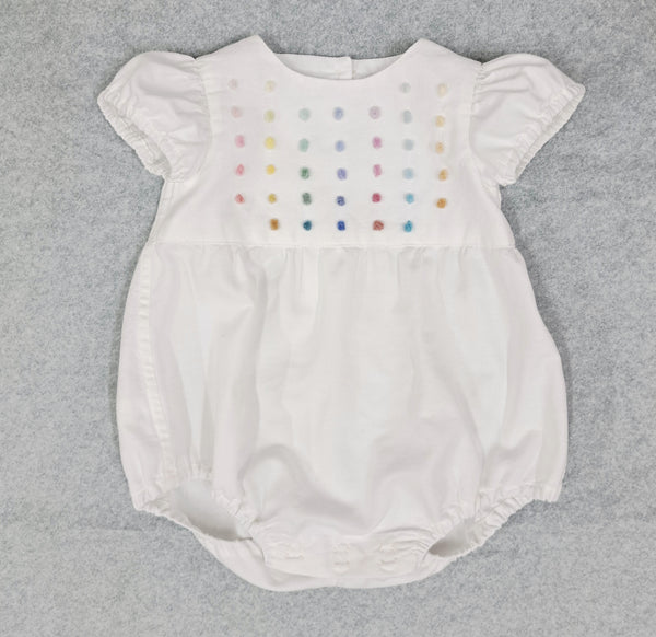 Baby Romper 'Topolino MC Dots' Cotton flannel